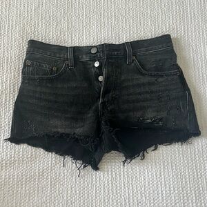 Levi’s high rise cutoff shorts
